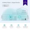 TP-Link RE230 tinklo stiprintuvas Baltas 10, 100 Mbit/s