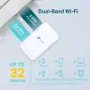 TP-Link RE230 tinklo stiprintuvas Baltas 10, 100 Mbit/s