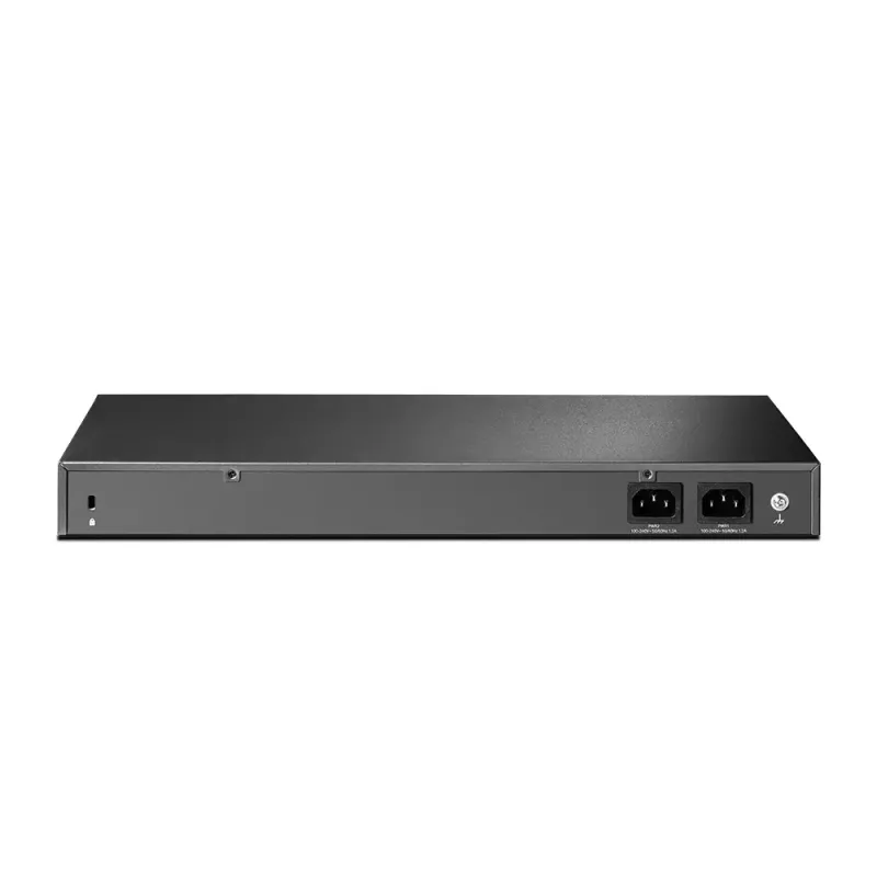 TP-Link Omada 24 prievadų SFP L2+ valdomas jungiklis su 4 10GE SFP+ lizdais