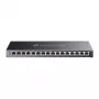 TP-Link Omada 16 prievadų „Gigabit“ išmanusis jungiklis su 8 prievadais PoE+, valdomas, L2/L2+, „Gigabit Ethernet“ (10/100/1000), maitinimas per Ethernet (PoE), montavimas stove
