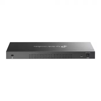 TP-Link Omada 16 prievadų „Gigabit“ išmanusis jungiklis su 8 prievadais PoE+, valdomas, L2/L2+, „Gigabit Ethernet“ (10/100/1000), maitinimas per Ethernet (PoE), montavimas stove