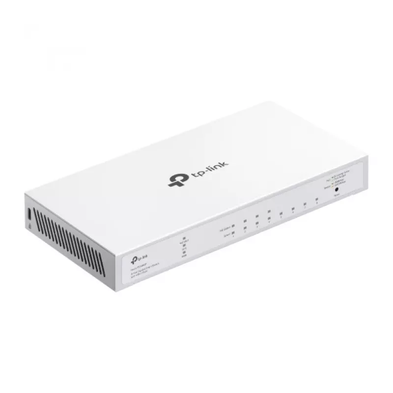 TP-Link FESTA FS308GP tinklo jungiklis Valdomas Gigabit Ethernet (10/100/1000) Maitinimas per Ethernet (PoE) Baltas