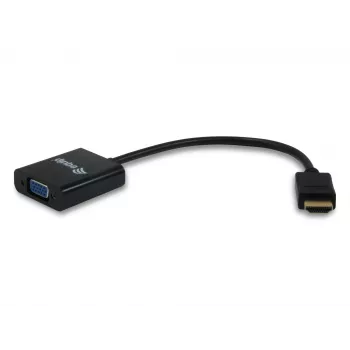 Equip HDMI to HD15 VGA Adapter, HDMI Tipas A (Standard), VGA (D-Sub), Male, Female, Straight, Straight