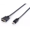 Equip DisplayPort į DVI-D Dual Link laidas, 2 m, 2 m, DisplayPort, DVI-D, Vyriškas, Vyriškas, 1920 x 1200 pikselių