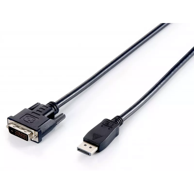 Equip DisplayPort į DVI-D Dual Link laidas, 2 m, 2 m, DisplayPort, DVI-D, Vyriškas, Vyriškas, 1920 x 1200 pikselių