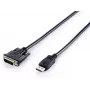 Equip DisplayPort į DVI-D Dual Link laidas, 2 m, 2 m, DisplayPort, DVI-D, Vyriškas, Vyriškas, 1920 x 1200 pikselių