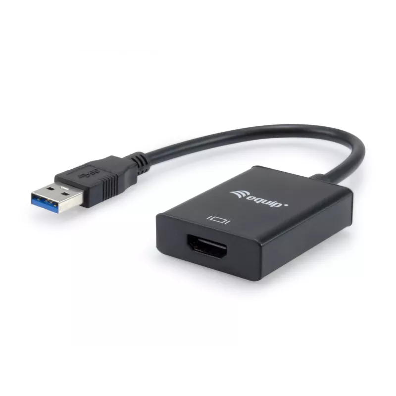 Equip USB 3.0 į HDMI adapteris, 3.2 Gen 1 (3.1 Gen 1), USB Type-A, HDMI išvestis, 1920 x 1080 pikselių