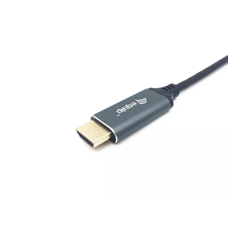 Equip USB-C į HDMI kabelį, M/M, 2.0m, 4K/60Hz, 2 m, USB Type-C, HDMI Type A (Standard), Vyr., Vyr., Tiesus
