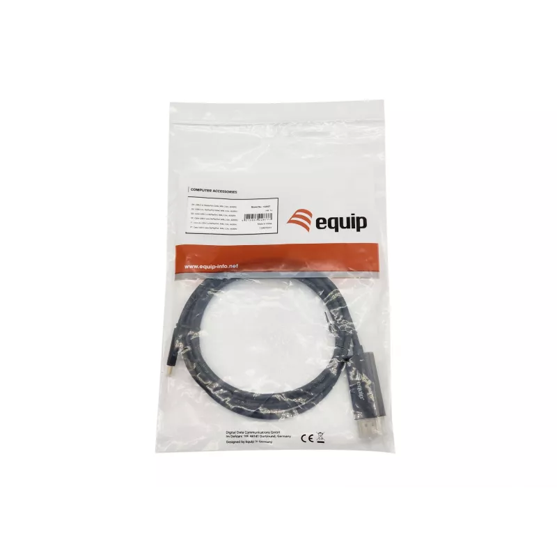 Equip USB-C į DisplayPort kabelis, vyriškas/vyriškas, 2,0 m, 4K/60Hz