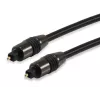 Equip TOSLINK optinis SPDIF skaitmeninis garso kabelis, 1,8 m, TOSLINK, kištukas, TOSLINK, kištukas, 1,8 m, juodas