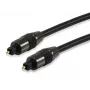 Equip TOSLINK optinis SPDIF skaitmeninis garso kabelis, 1,8 m, TOSLINK, kištukas, TOSLINK, kištukas, 1,8 m, juodas