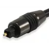 Equip TOSLINK optinis SPDIF skaitmeninis garso kabelis, 1,8 m, TOSLINK, kištukas, TOSLINK, kištukas, 1,8 m, juodas