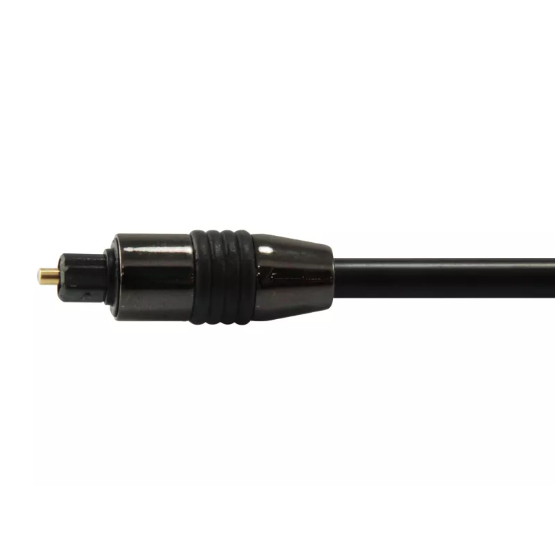 Equip TOSLINK optinis SPDIF skaitmeninis garso kabelis, 1,8 m, TOSLINK, kištukas, TOSLINK, kištukas, 1,8 m, juodas