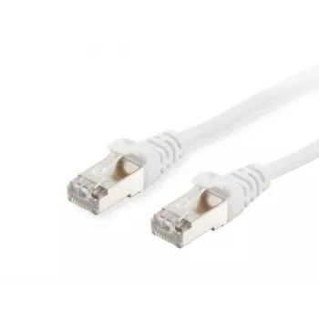 Equip Cat.6A S/FTP jungiamasis kabelis, 0,5 m, baltas, Cat6a, S/FTP (S-STP), RJ-45, RJ-45