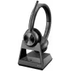 HP Poly Savi 7320 Office Stereo DECT 1880-1900 MHz ausinės, juodos, Meksika, Windows 10, Windows 11, MacOS, TCO, 185 mm