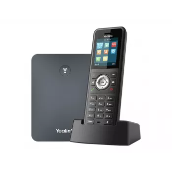 Yealink W79P IP telefonas Juodas 20 linijų TFT Wi-Fi