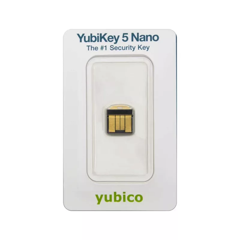 Saugos raktas Yubico YubiKey 5 Nano