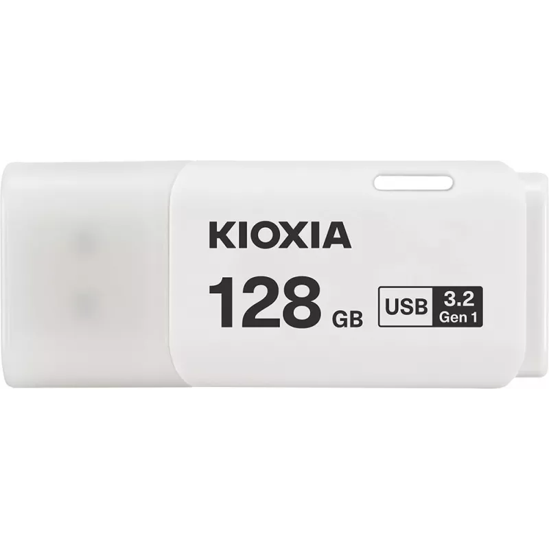 KIOXIA Transmemory U301 - USB atmintukas 128GB - USB 3.2 Gen 1 - Baltas