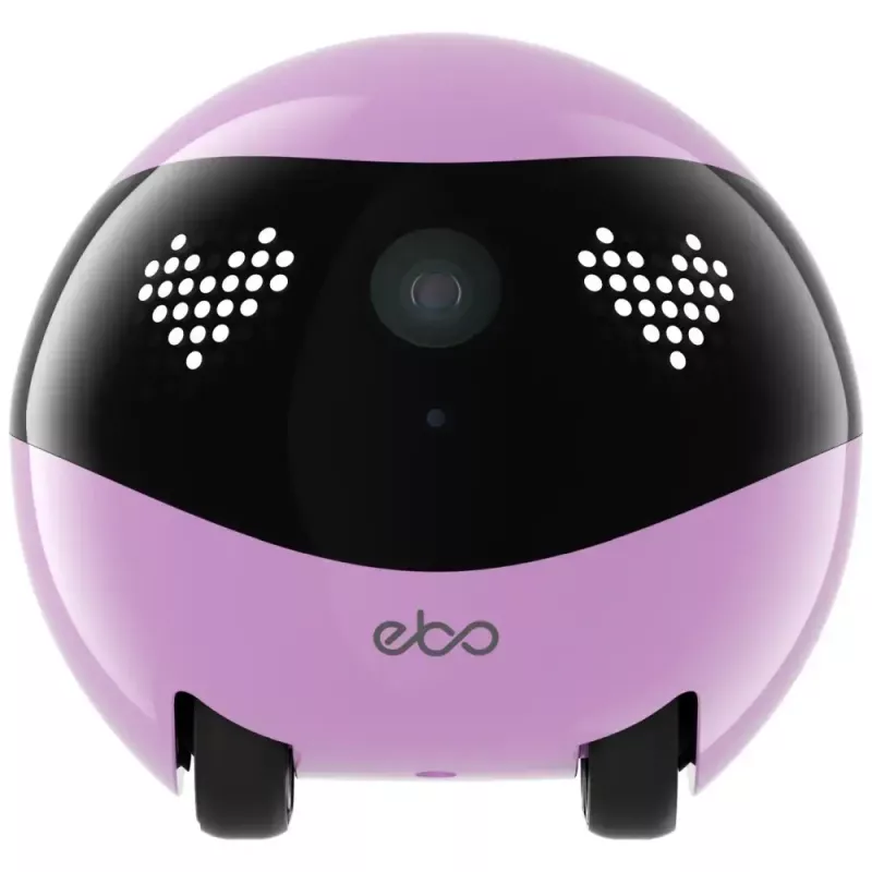 Stebėjimo robotas Enabot EBO AIR 2 — mobilioji namų kamera, rožinė