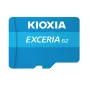 „MicroSDHC“ atminties kortelė Kioxia EXCERIA G2 128 GB UHS-III U3 V30 A1, skaitymas 100 MB/s, rašymas 50 MB/s, mėlyna