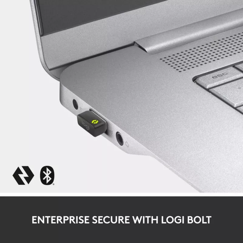 LOGITECH MX Keys Combo For Business Gen 2 - Graphite - Qwertz - Deutsch