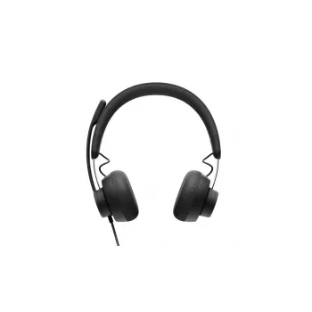 LOGITECH Zone Wired - USB-C / USB-A - Ausinė - MSFT Teams Zone - Juoda