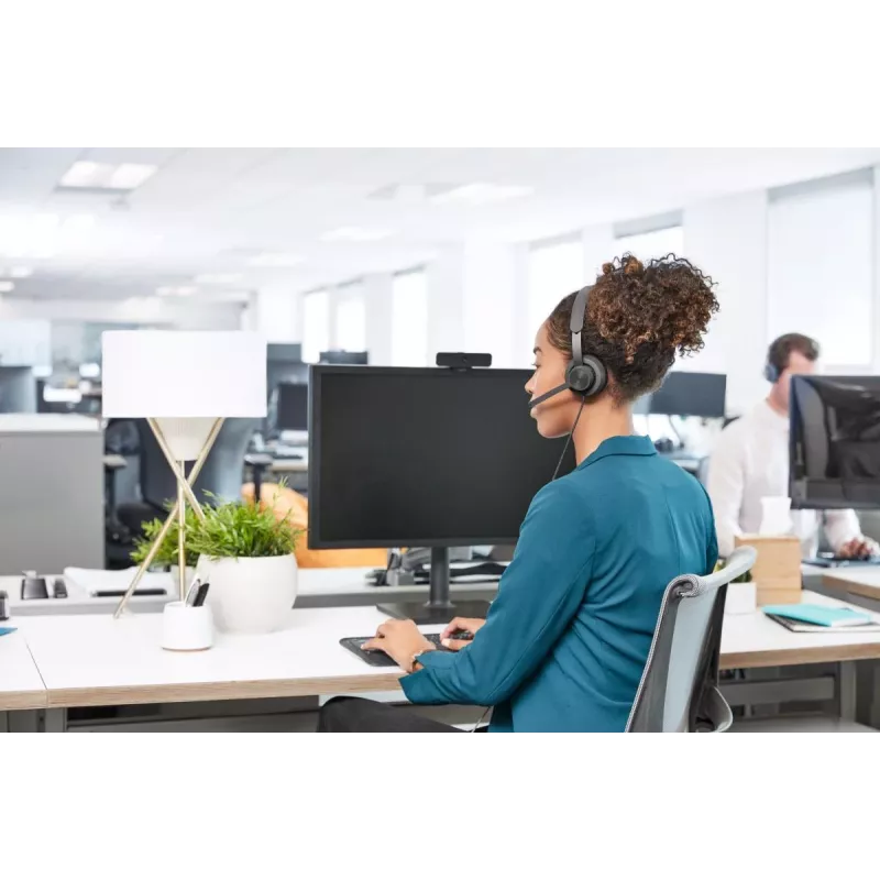 LOGITECH Zone Wired - USB-C / USB-A - Ausinė - MSFT Teams Zone - Juoda