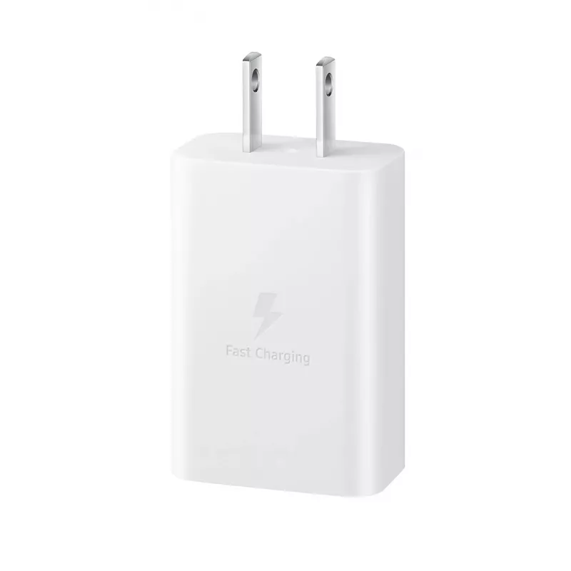 Mobiliojo įrenginio įkroviklis Samsung EP-T1510NWEGEU, 15 W USB-C, 100–240 V kintamoji srovė, skirtas naudoti patalpose, baltas