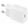 Mobiliojo įrenginio įkroviklis Samsung EP-T1510NWEGEU, 15 W USB-C, 100–240 V kintamoji srovė, skirtas naudoti patalpose, baltas