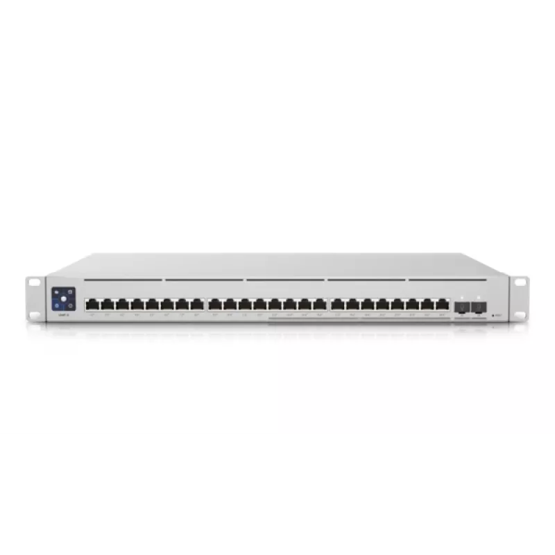 UBIQUITI NETWORKS UniFi USW-ENTERPRISE-24-POE 12x 2.5G RJ45 prievadai