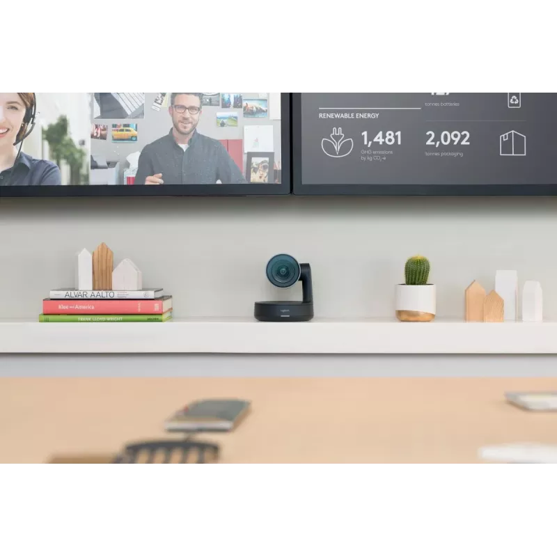 LOGITECH Rally Camera - Juoda