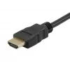 “Equip” HDMI į DVI-D viengubos jungties laidas, 2 m, 2 m, HDMI, DVI-D, vyriška, vyriška, auksas