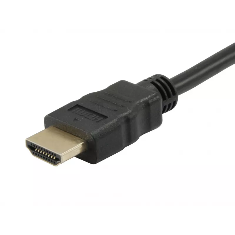 “Equip” HDMI į DVI-D viengubos jungties laidas, 2 m, 2 m, HDMI, DVI-D, vyriška, vyriška, auksas