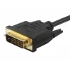 “Equip” HDMI į DVI-D viengubos jungties laidas, 2 m, 2 m, HDMI, DVI-D, vyriška, vyriška, auksas