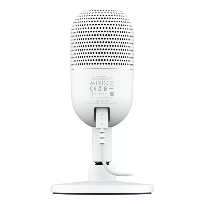 RAZER Seiren V3 Mini stalo mikrofonas - balta