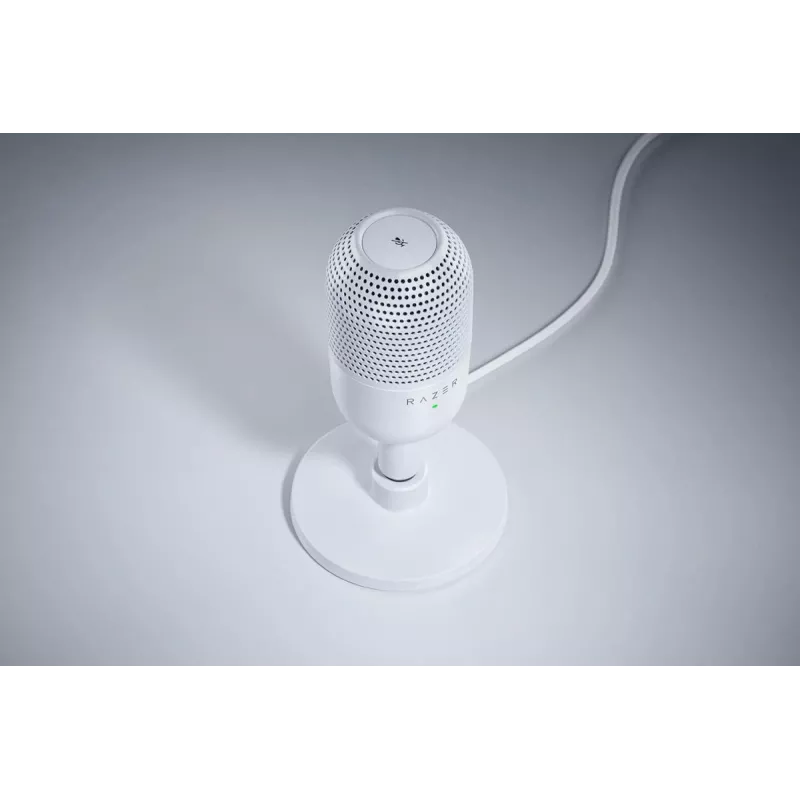 RAZER Seiren V3 Mini stalo mikrofonas - balta