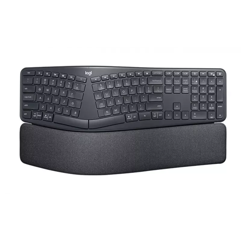 LOGITECH Ergo K860 - Belaidė išskleidžiama klaviatūra Graphite Qwertz Deutsch