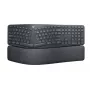 LOGITECH Ergo K860 - Belaidė išskleidžiama klaviatūra Graphite Qwertz Deutsch
