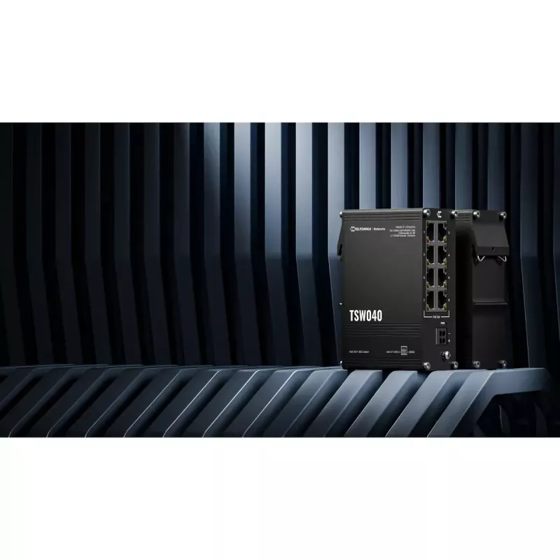 Nevaldomas komutatorius Teltonika NETWORKS TSW040 8 prievadų PoE+