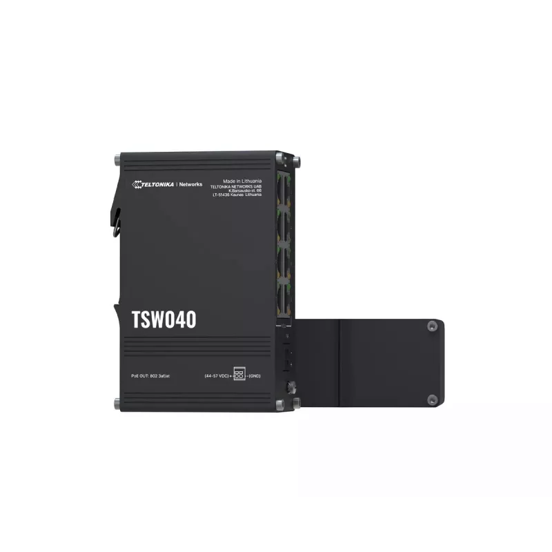 Nevaldomas komutatorius Teltonika NETWORKS TSW040 8 prievadų PoE+