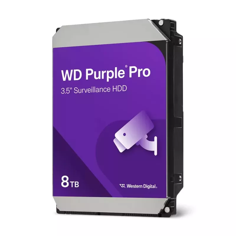 WESTERN DIGITAL standusis diskas - WD Purple Pro WD8002PURP - 8 TB - SATA 6 Gb/s - 3,5 col. - 7200 aps./min.