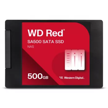 WESTERN DIGITAL SSD - WD Red SA500 - 500GB - SATA 6Gb/s - 2,5 col.