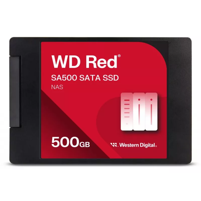 WESTERN DIGITAL SSD - WD Red SA500 - 500GB - SATA 6Gb/s - 2,5 col.