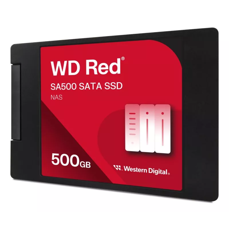 WESTERN DIGITAL SSD - WD Red SA500 - 500GB - SATA 6Gb/s - 2,5 col.
