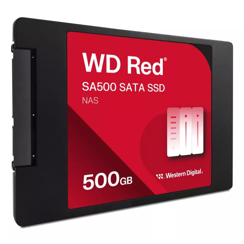 WESTERN DIGITAL SSD - WD Red SA500 - 500GB - SATA 6Gb/s - 2,5 col.