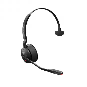 Jabra Engage 55 - USB-A MS Mono, EMEA/APAC, belaidis, biuro/skambučių centras, 57 g, ausinės, juodos, titano
