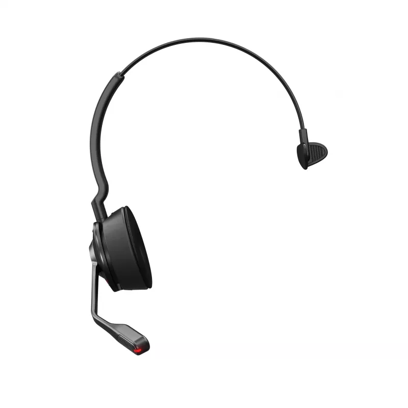 Jabra Engage 55 - USB-A MS Mono, EMEA/APAC, belaidis, biuro/skambučių centras, 57 g, ausinės, juodos, titano