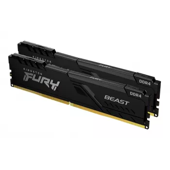 Kingston Technology FURY Beast 32GB 3600MT/s DDR4 CL18 DIMM (2 vnt. rinkinys) juoda