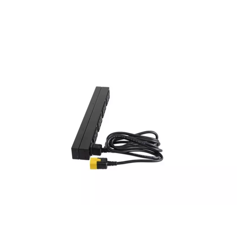 APC NetShelter Basic Rack PDU, 1U, 1PH, 3,7kW 230V 16A arba 3,3kW 208V 16A, x12 C13 lizdų, C20 laidas