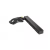 APC NetShelter Basic Rack PDU, 1U, 1PH, 3,7kW 230V 16A arba 3,3kW 208V 16A, x12 C13 lizdų, C20 laidas
